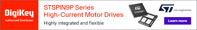 STSPIN9P Series High-Current Motor Drives