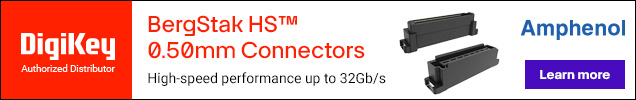 BergStak HS 0.50 mm Series Mezzanine Connector